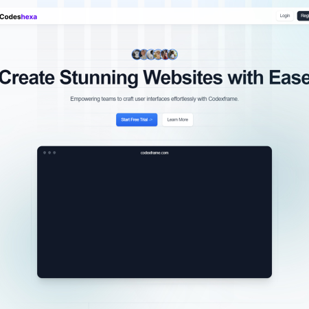 Tailwind Vista Landing